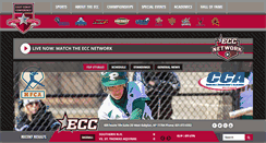 Desktop Screenshot of eccsports.org