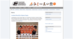 Desktop Screenshot of eccsports.com